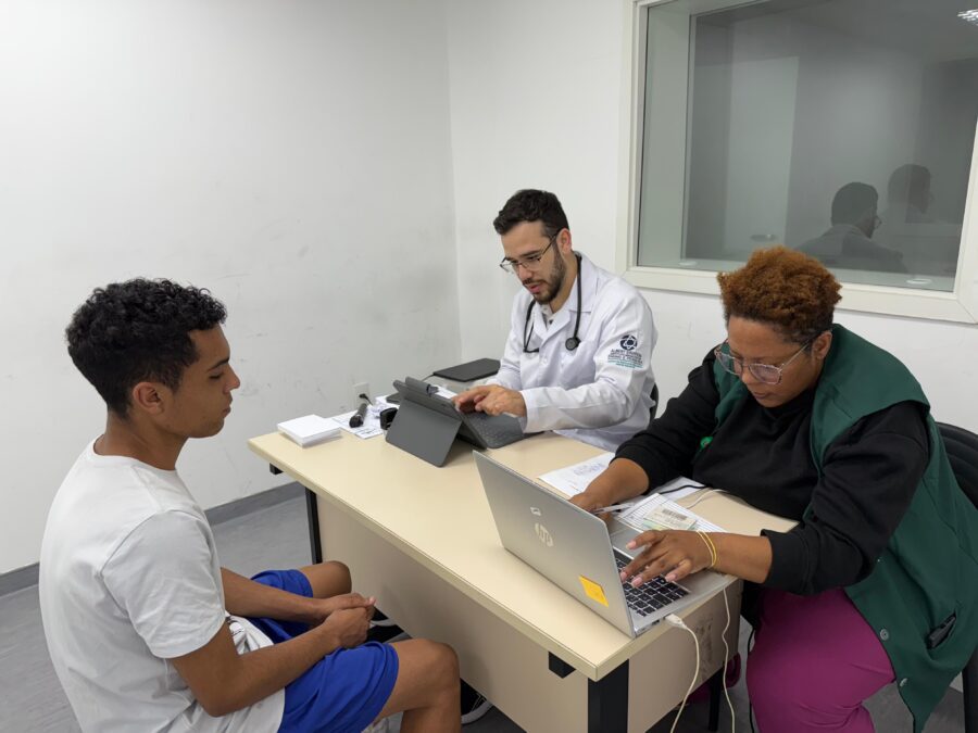 CUFA e Secretaria Municipal da Saúde realizam mutirão de exames para atletas da Taça das Favelas